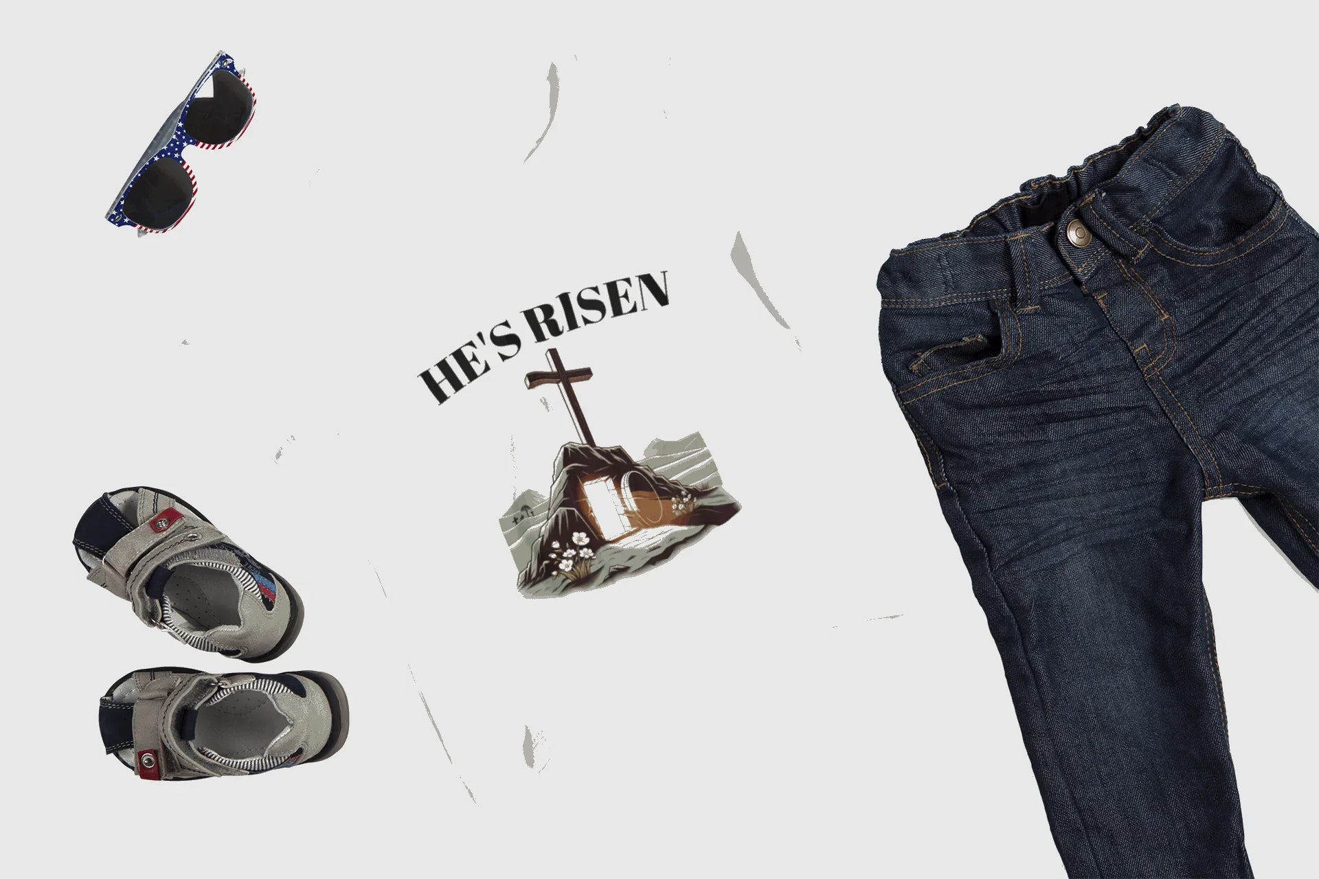 He Is Risen Unisex T-Shirt – Easter Faith Tee - Holy Looks