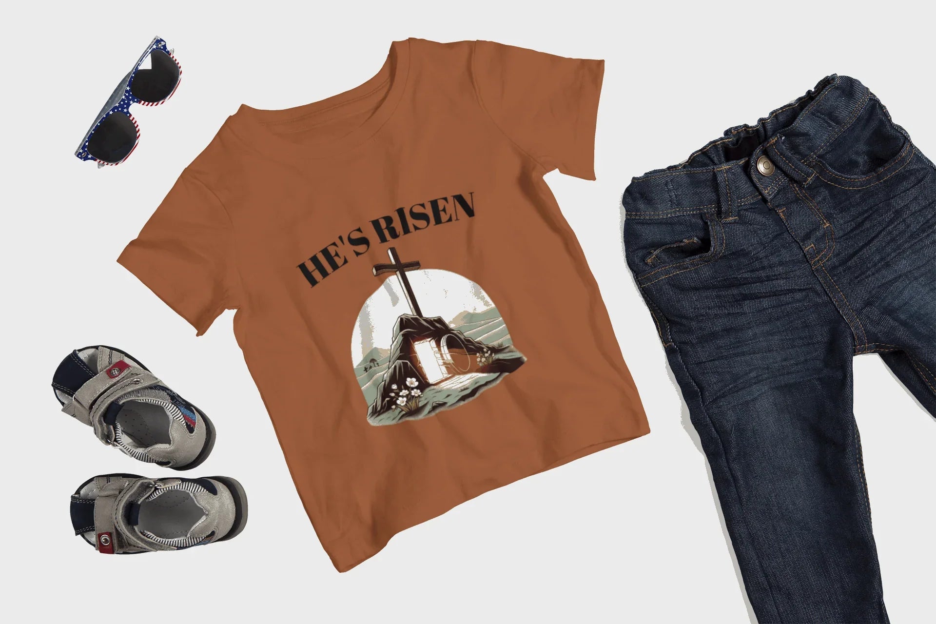 He Is Risen Unisex T-Shirt – Easter Faith Tee - Holy Looks