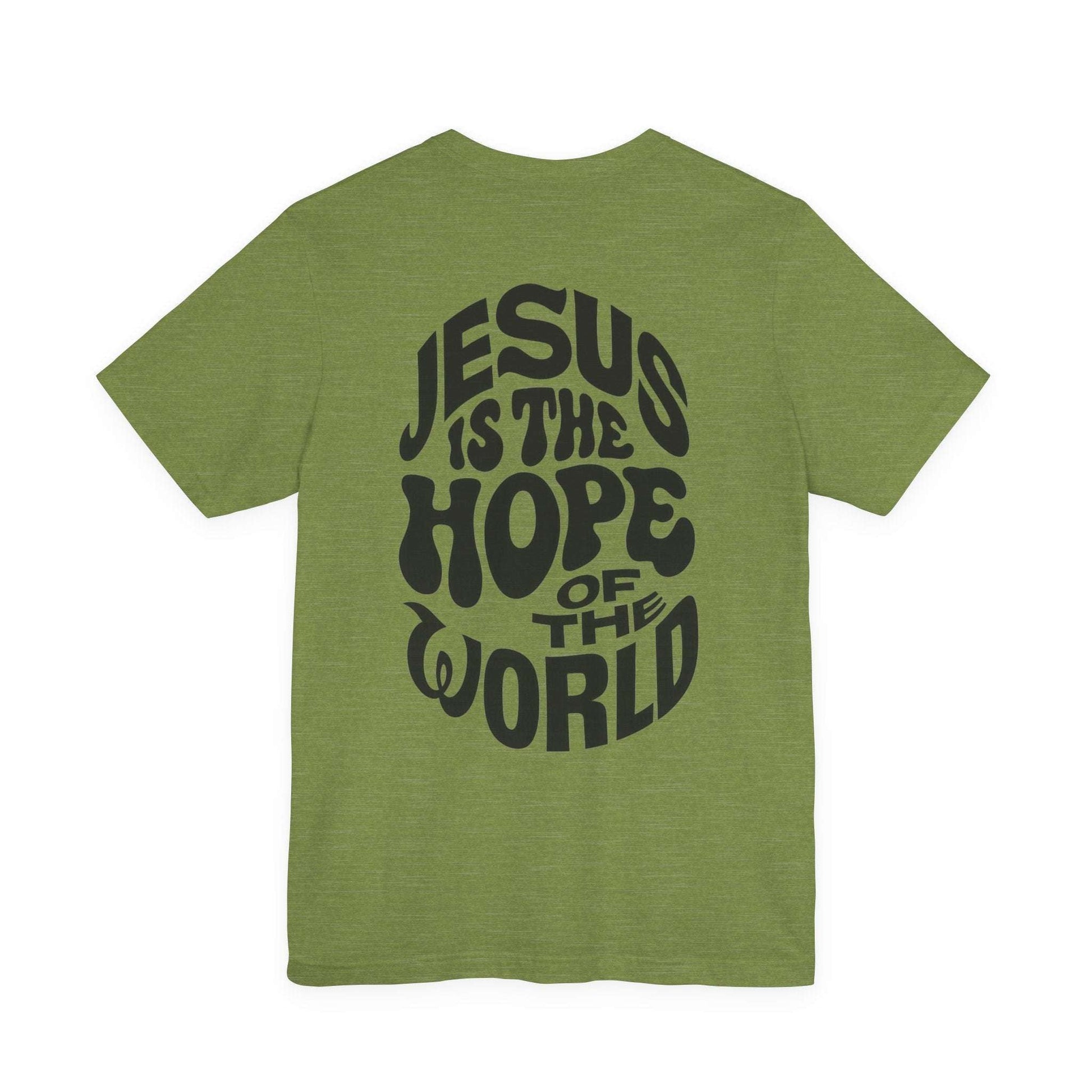 Jesus Is the Hope of the World Tee – John 8:12 - Holy Looks