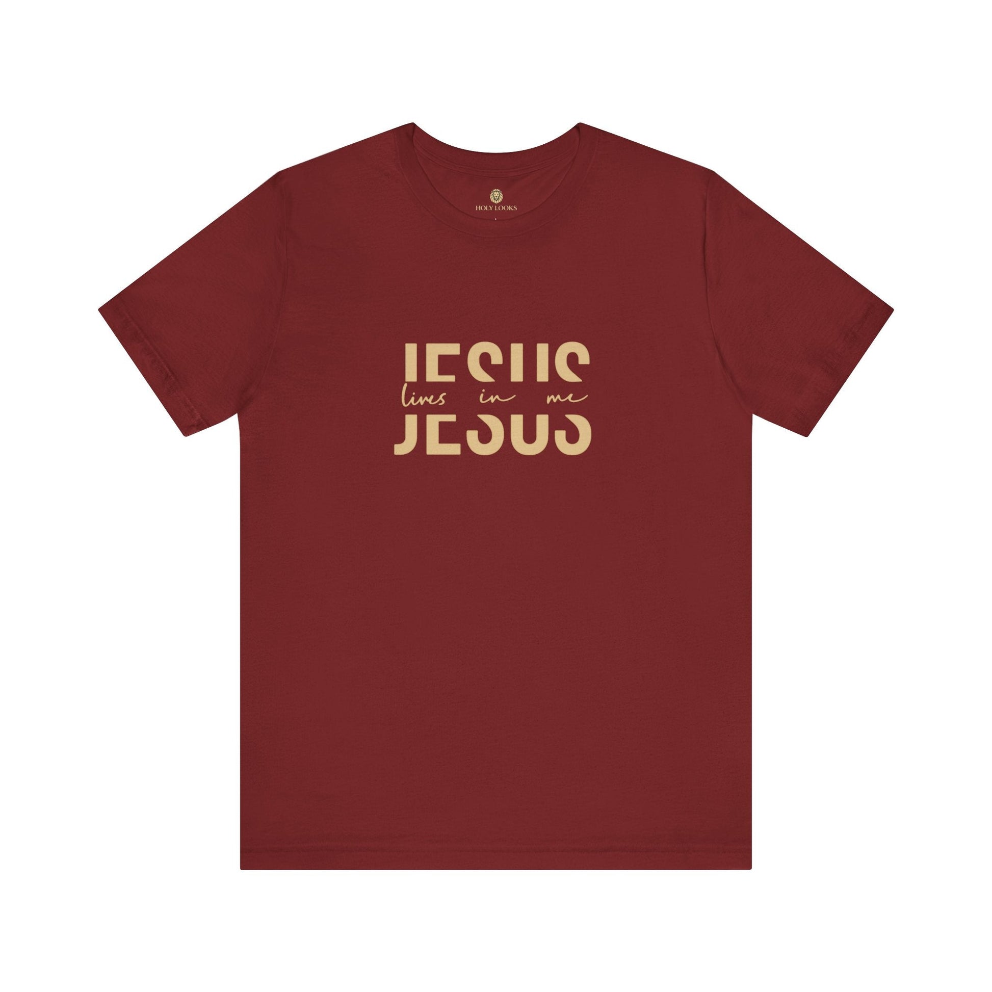 Jesus Lives in Me - Christian T-Shirt - Holy Looks