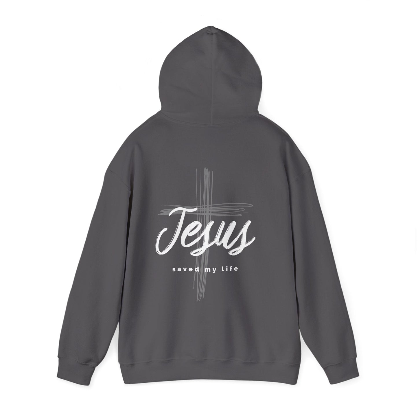 Jesus Saved My Life Hoodie – Bold Christian Statement - Holy Looks