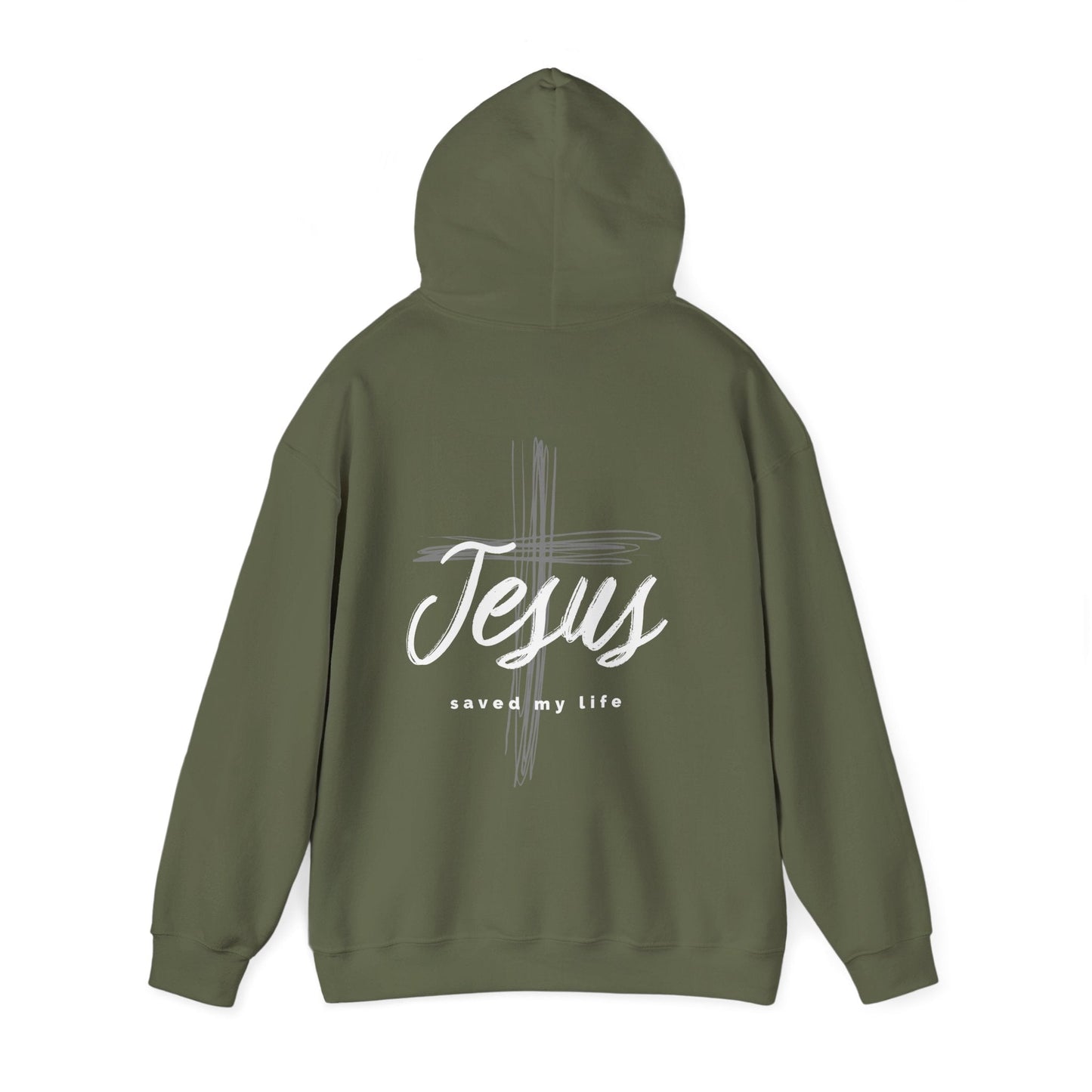 Jesus Saved My Life Hoodie – Bold Christian Statement - Holy Looks