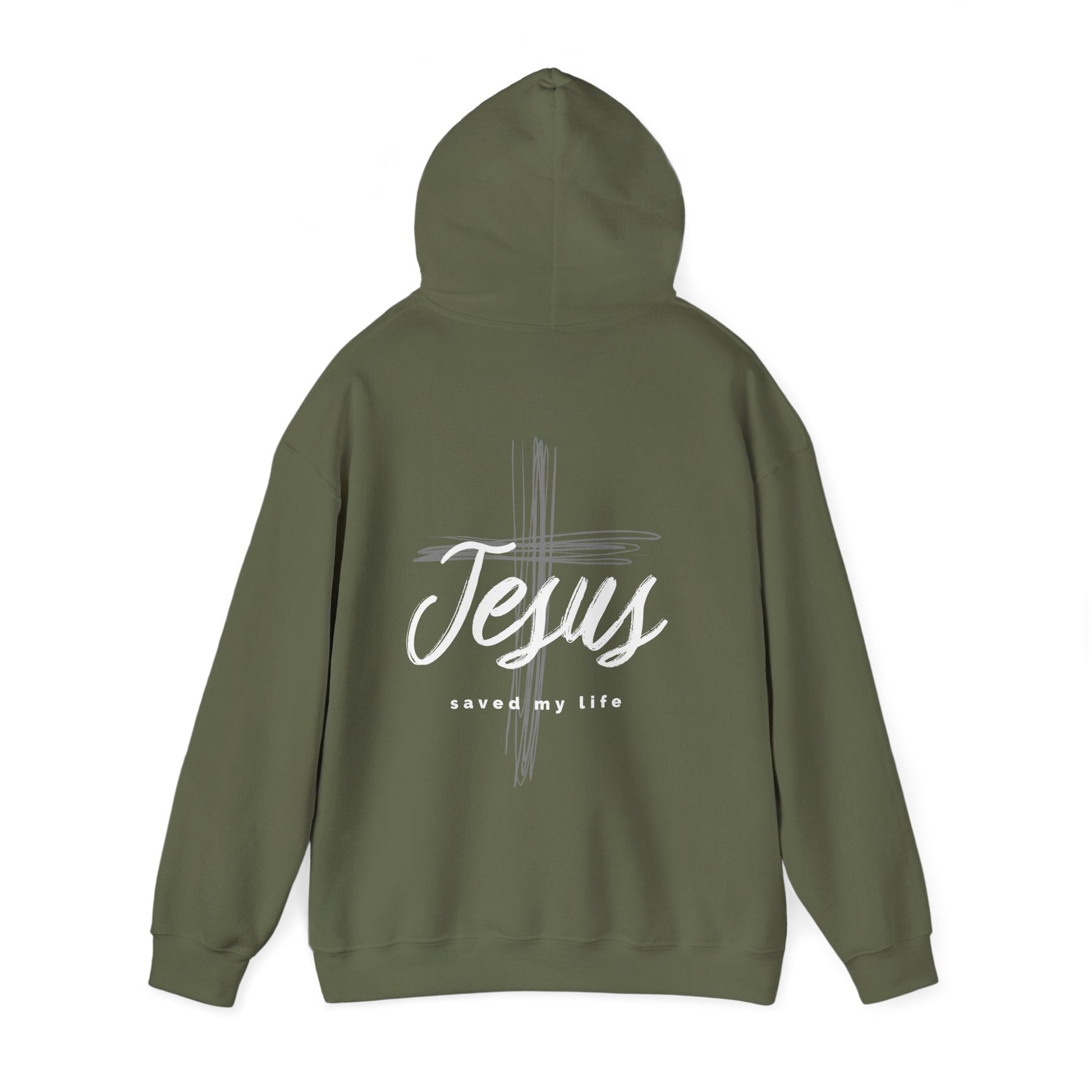 Jesus Saved My Life Hoodie – Bold Christian Statement - Holy Looks