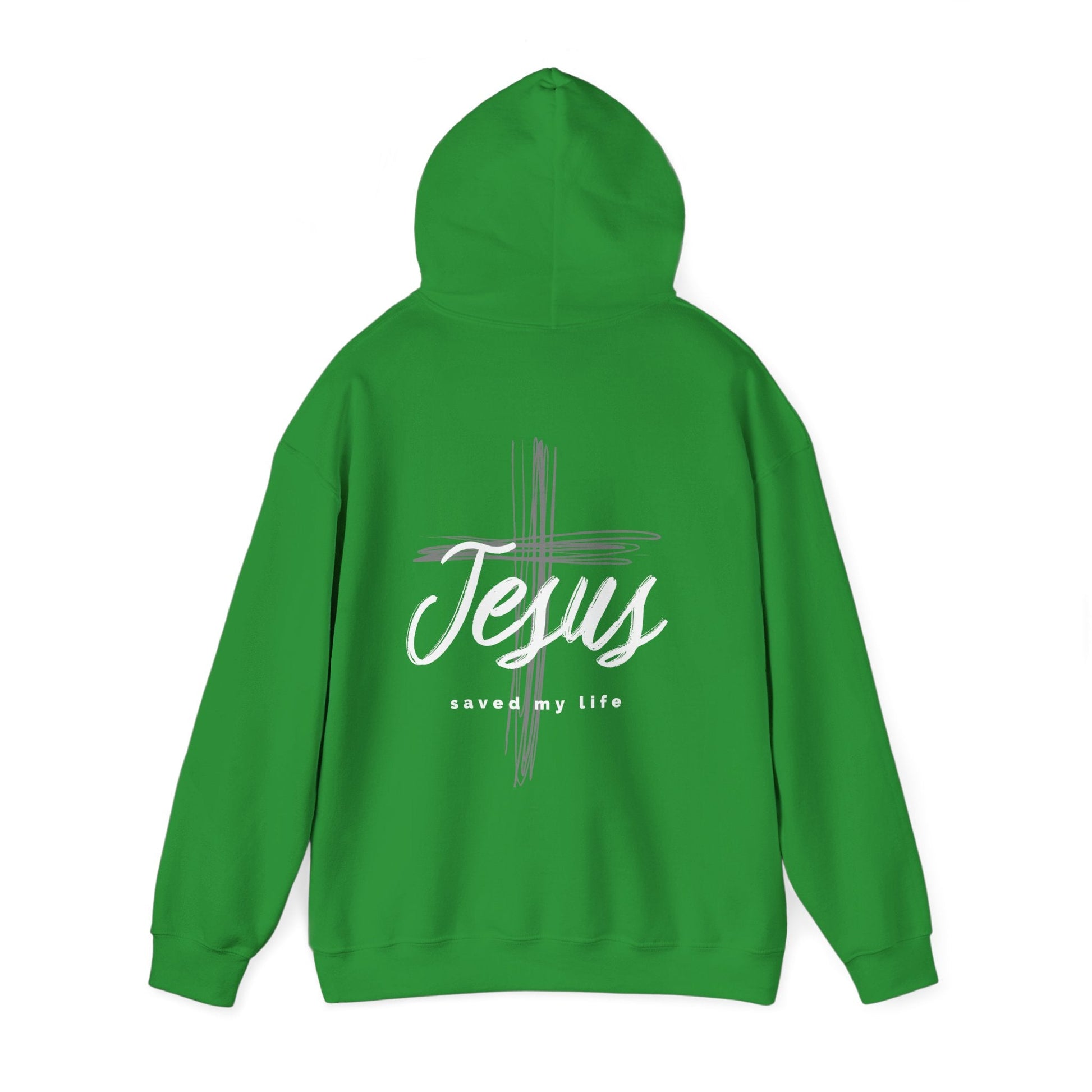 Jesus Saved My Life Hoodie – Bold Christian Statement - Holy Looks