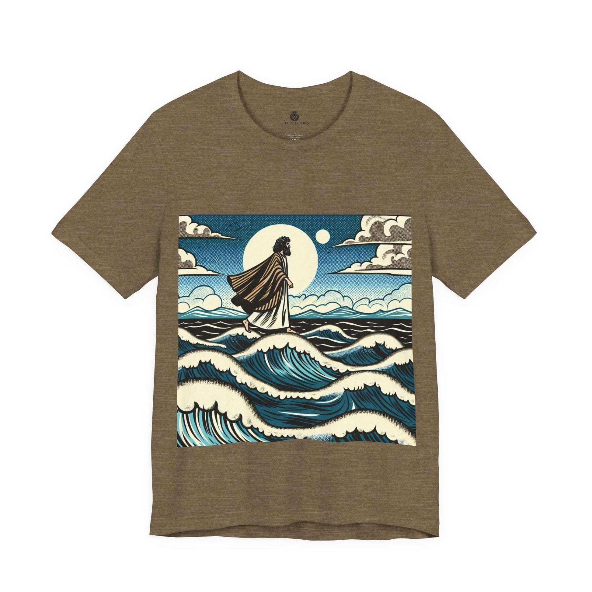 Jesus Walks on Water Unisex T-Shirt - Holy Looks