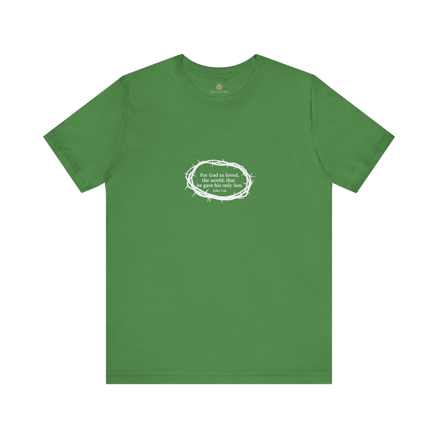 John 3:16 Crown of Thorns T-Shirt – Christian Faith - Holy Looks