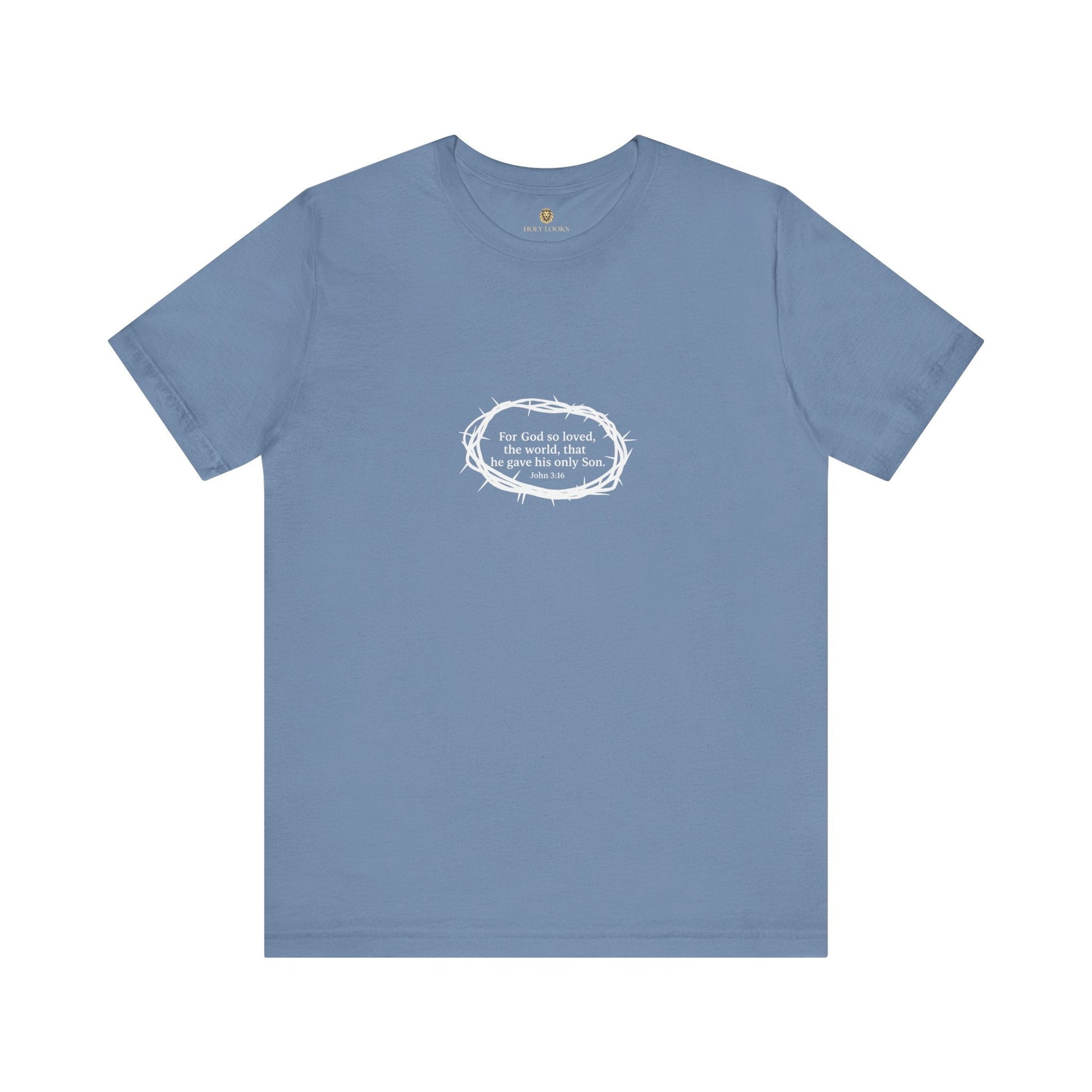 John 3:16 Crown of Thorns T-Shirt – Christian Faith - Holy Looks