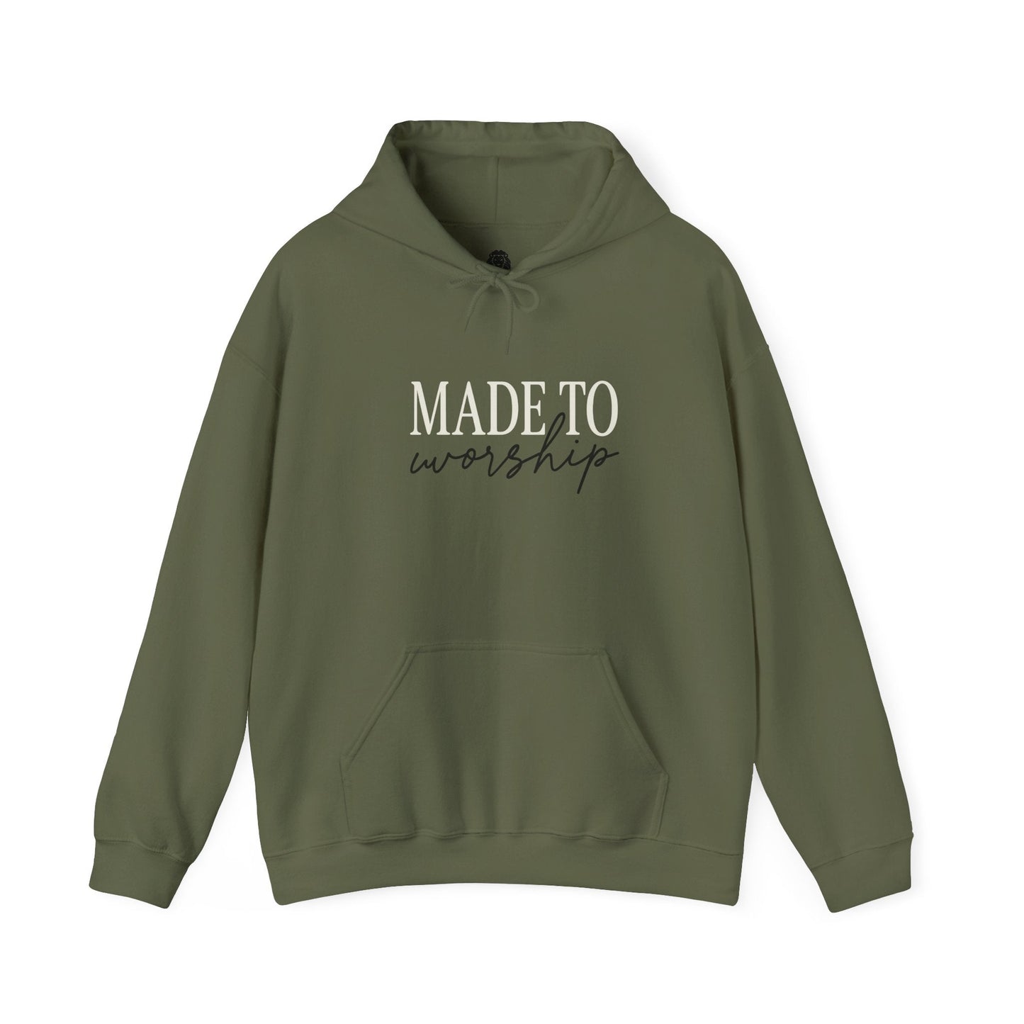 Made to Worship Hoodie | Christian Faith Apparel - Holy Looks