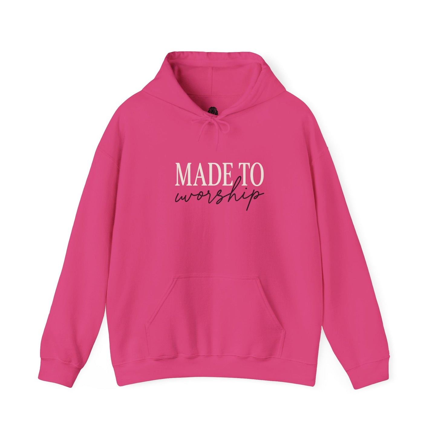 Made to Worship Hoodie | Christian Faith Apparel - Holy Looks