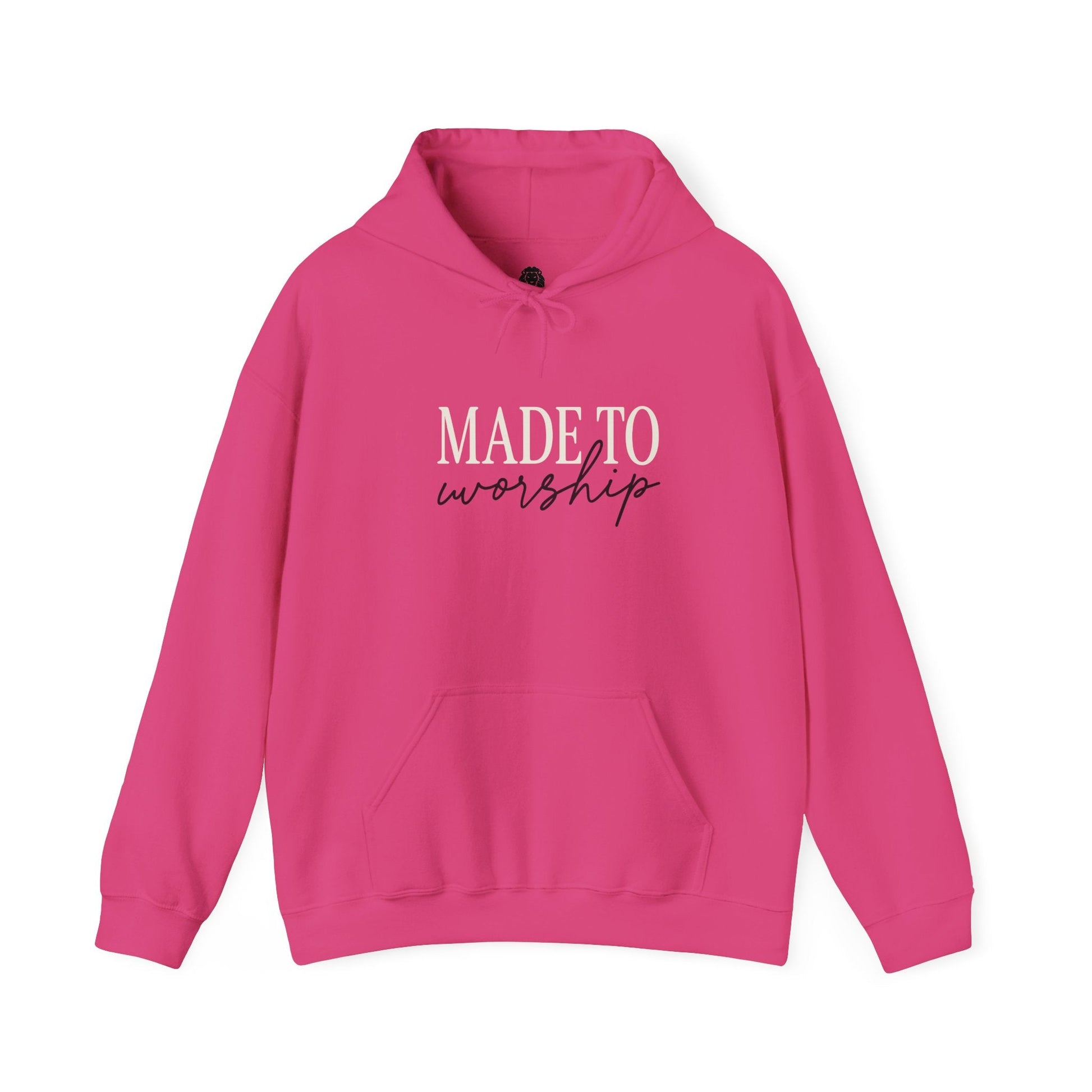 Made to Worship Hoodie | Christian Faith Apparel - Holy Looks
