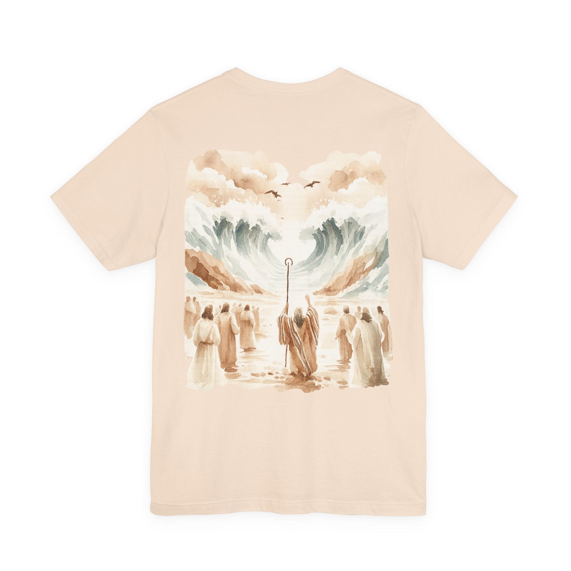 Moses Parting the Red Sea - Exodus 14:21 T-shirt - Holy Looks