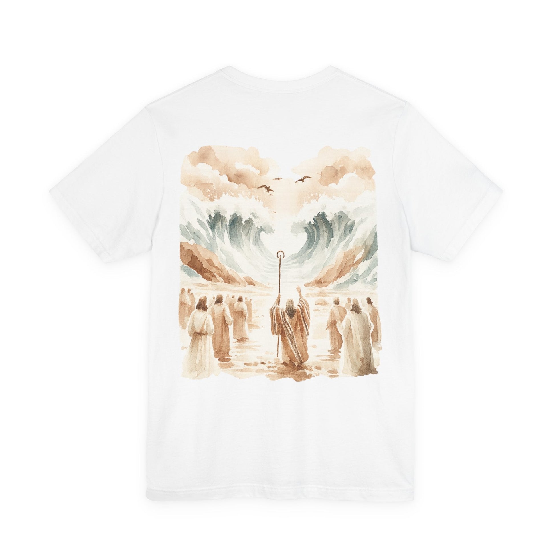 Moses Parting the Red Sea - Exodus 14:21 T-shirt - Holy Looks