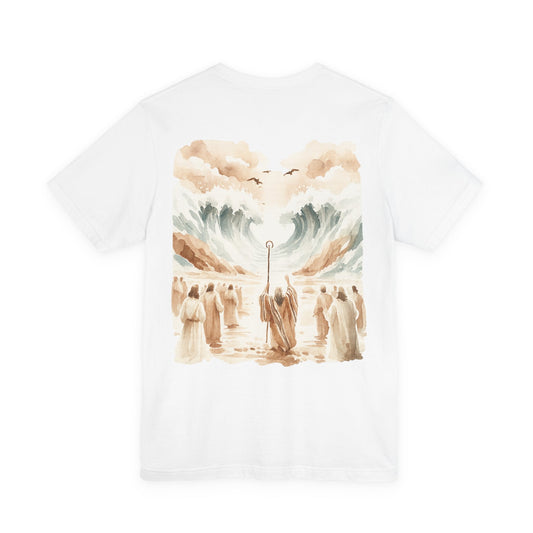 Moses Parting the Red Sea - Exodus 14:21 T-shirt - Holy Looks
