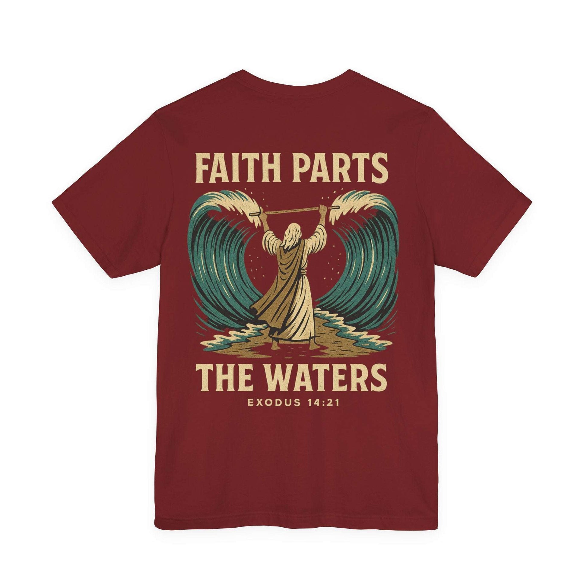 Moses Parts the Red Sea Tee – Moses & Exodus 14:21 - Holy Looks