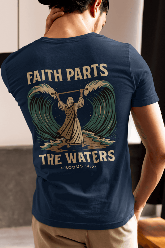 Moses Parts the Red Sea Tee – Moses & Exodus 14:21 - Holy Looks