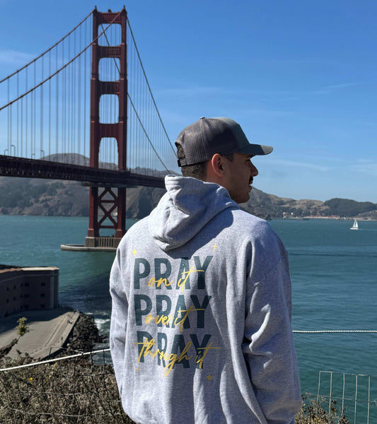 Pray On It Faith Hoodie | Christian Prayer Hoodie - Holy Looks