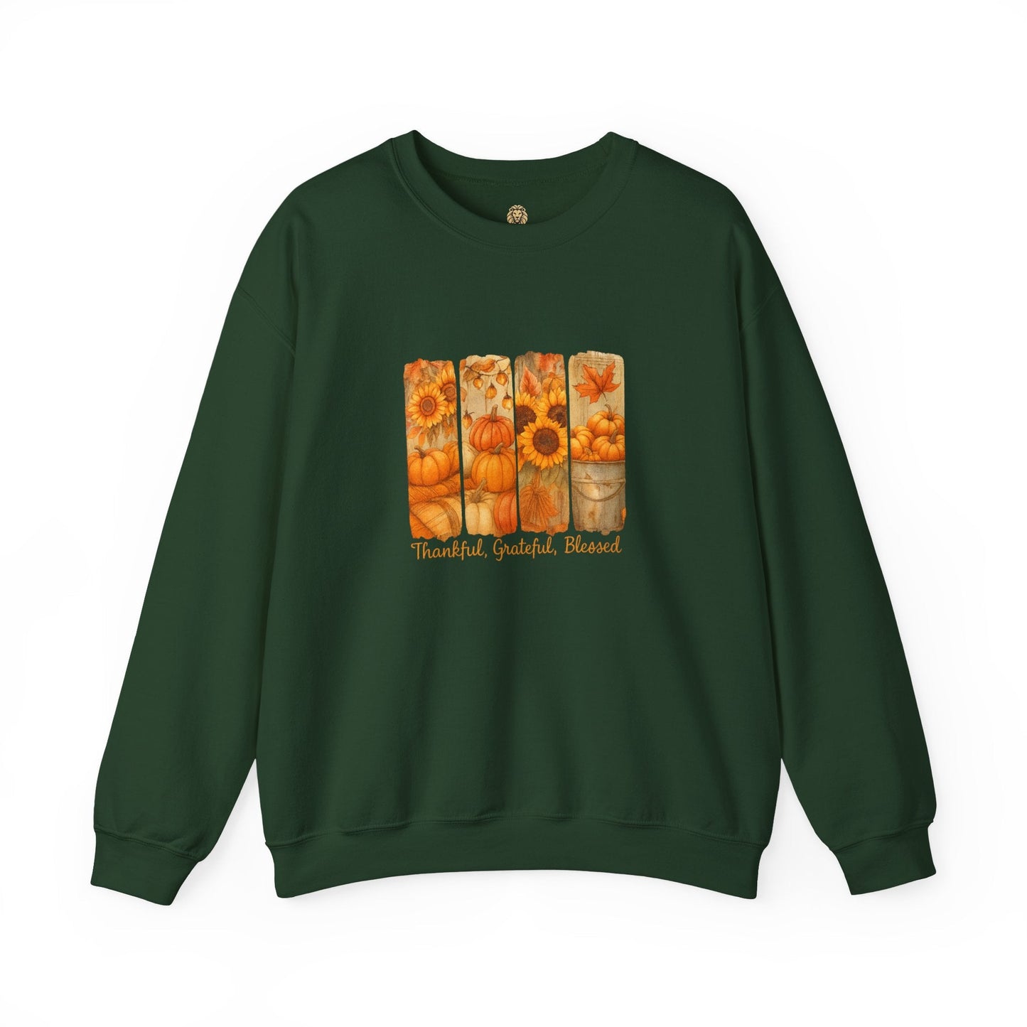 Thankful Grateful Blessed Christian Sweatshirt - Holy Looks