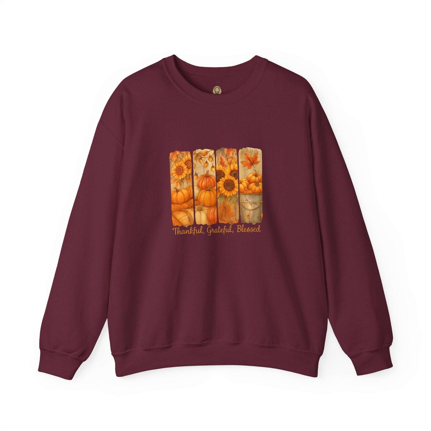 Thankful Grateful Blessed Christian Sweatshirt - Holy Looks