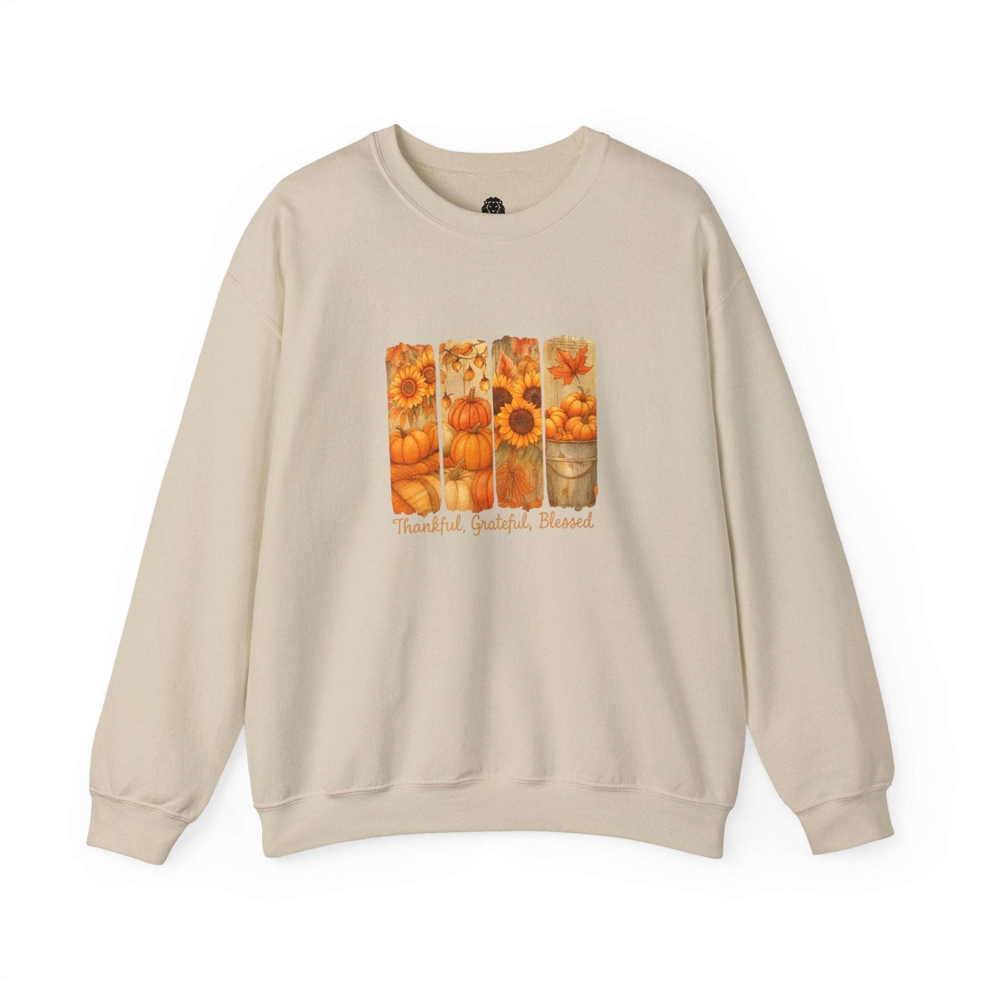 Thankful Grateful Blessed Christian Sweatshirt - Holy Looks