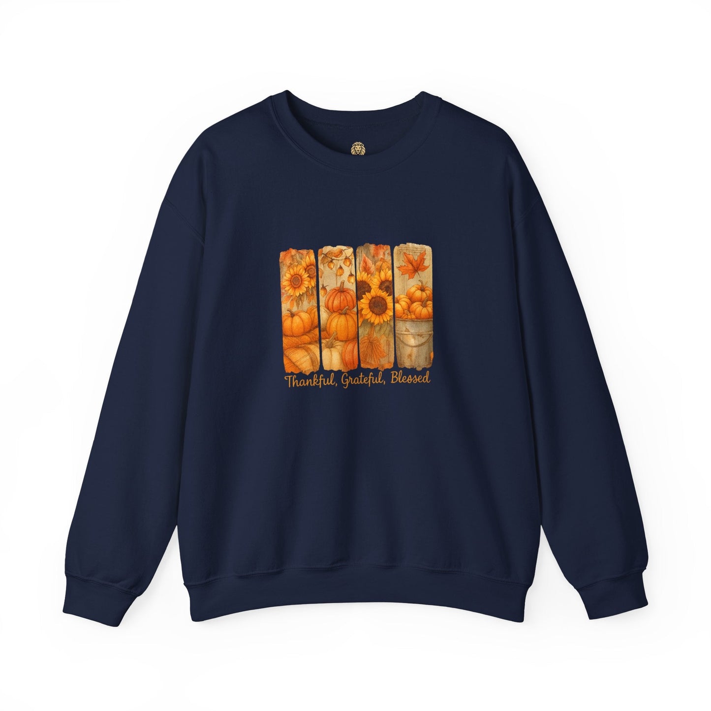 Thankful Grateful Blessed Christian Sweatshirt - Holy Looks