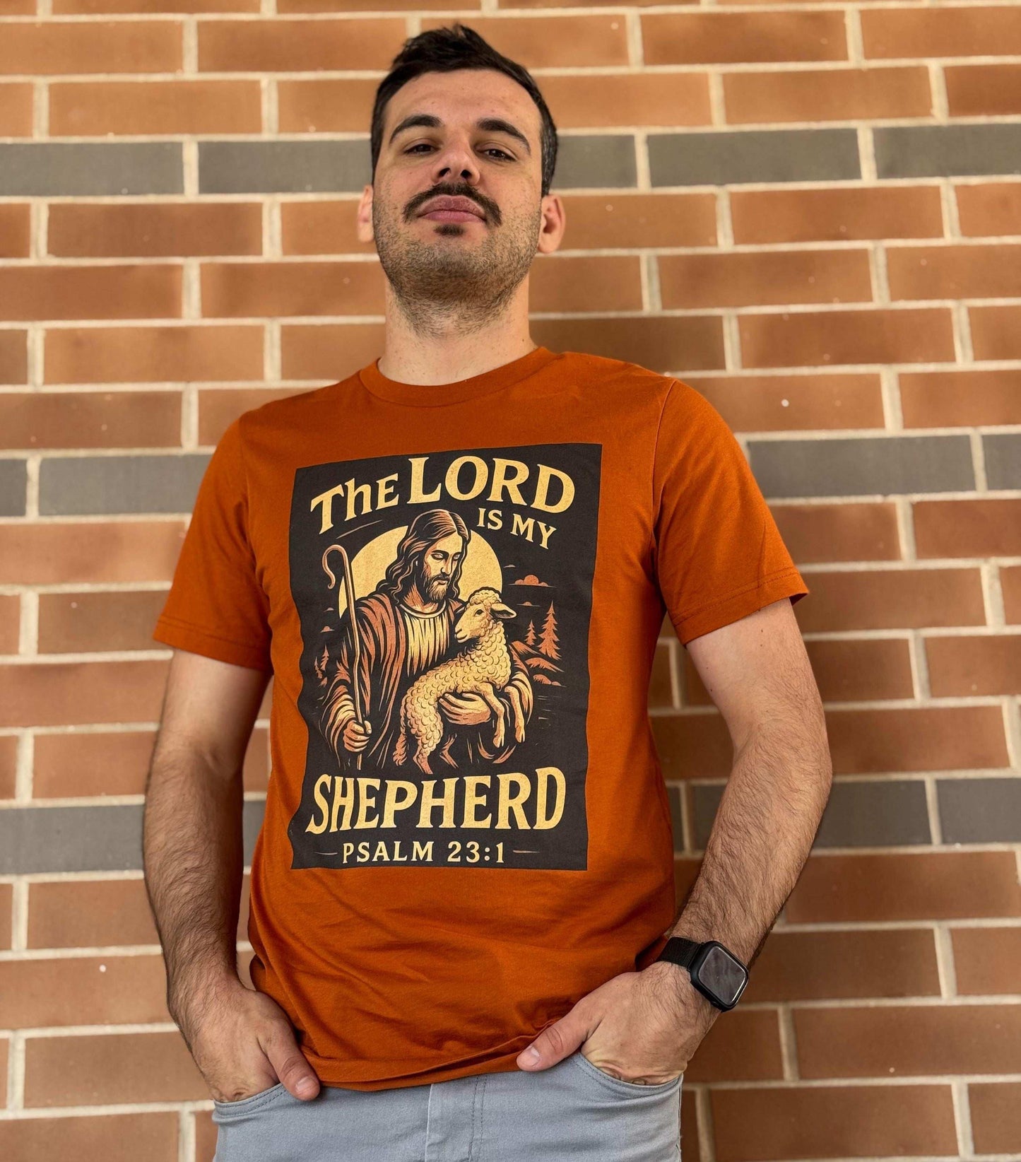 The Lord Is My Shepherd Tee – Psalm 23:1 Christian Shirt - Holy Looks
