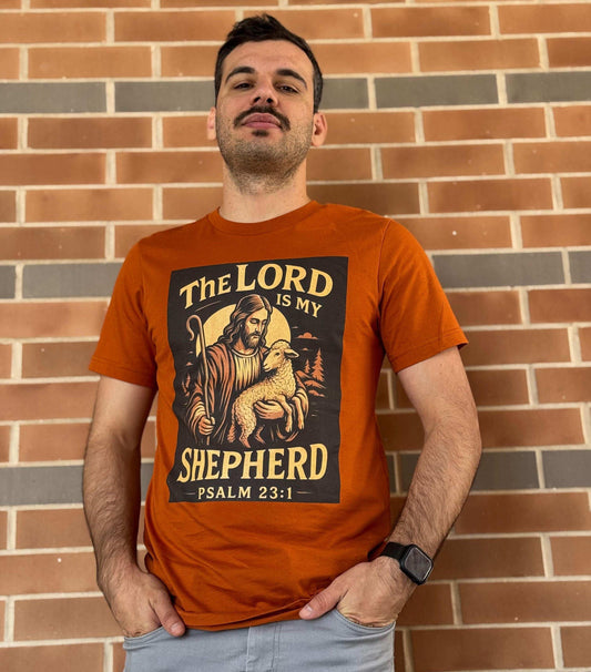 The Lord Is My Shepherd Tee – Psalm 23:1 Christian Shirt - Holy Looks