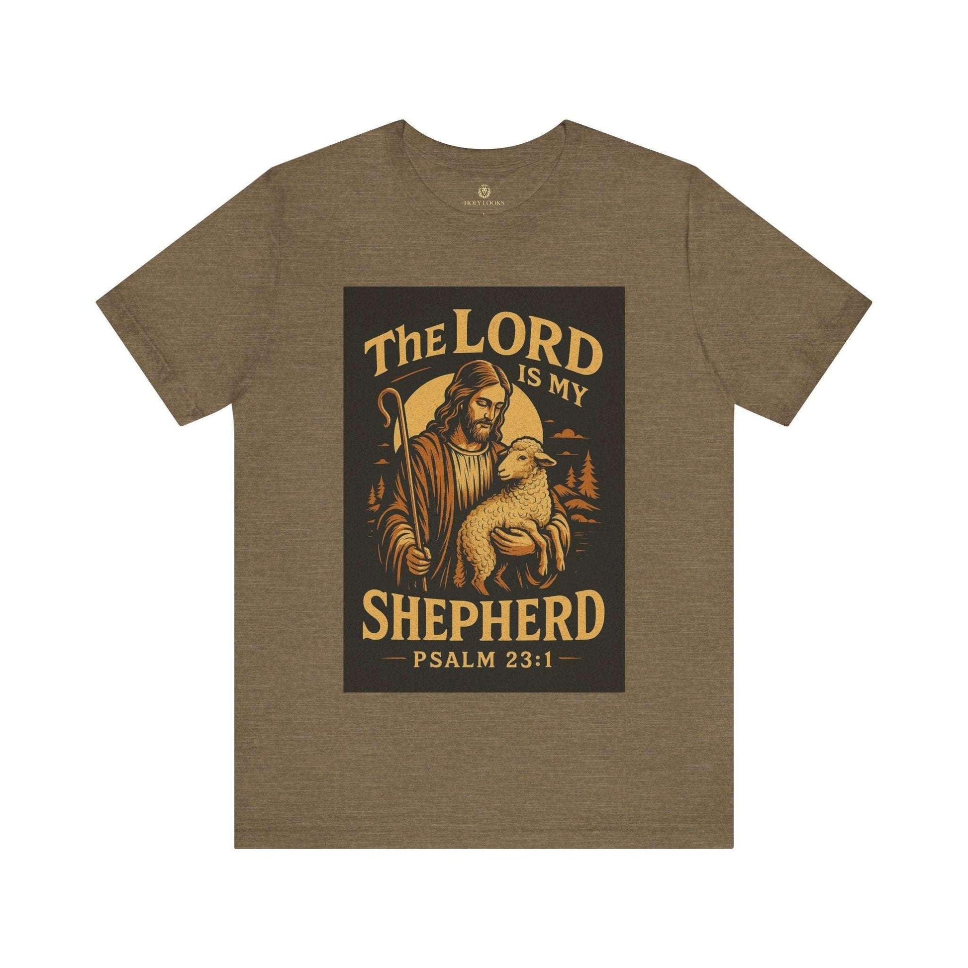 The Lord Is My Shepherd Tee – Psalm 23:1 Christian Shirt - Holy Looks