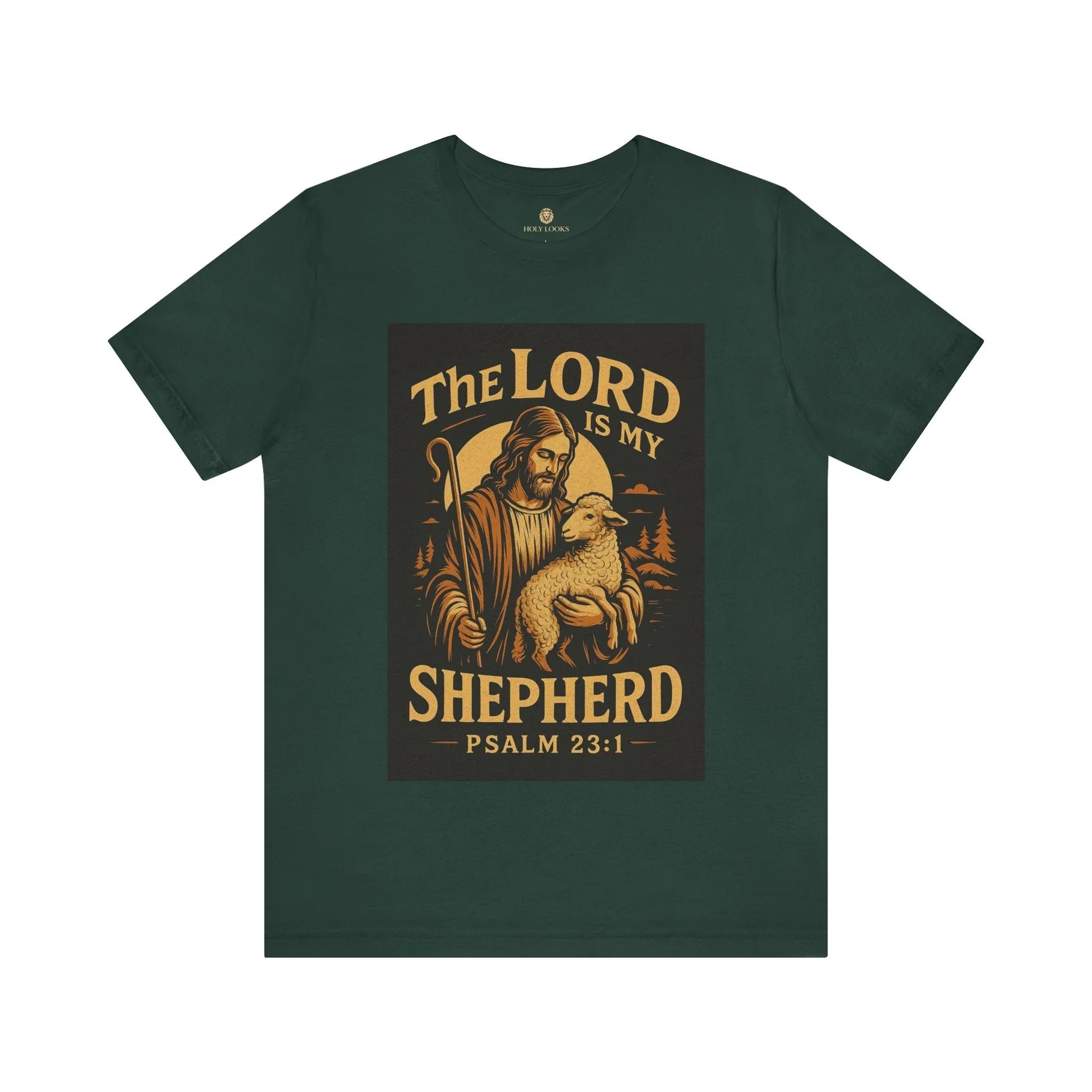 The Lord Is My Shepherd Tee – Psalm 23:1 Christian Shirt - Holy Looks