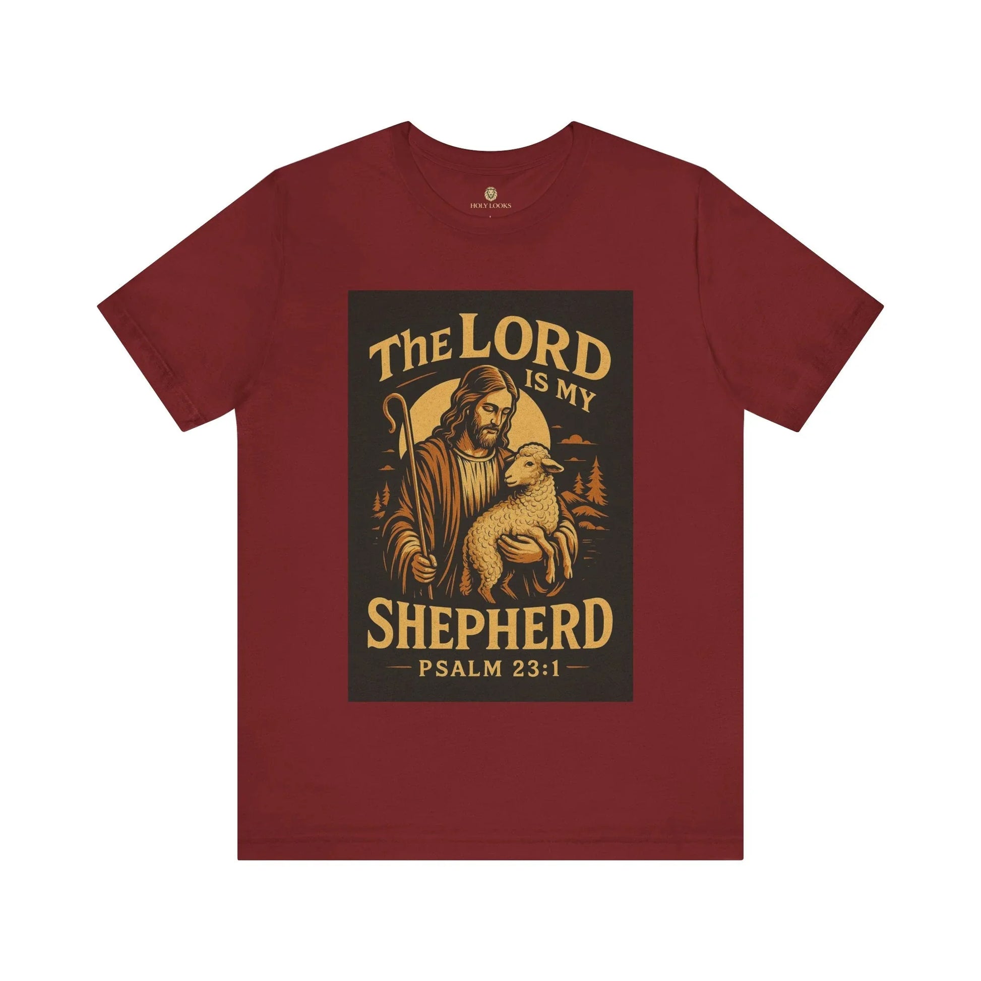 The Lord Is My Shepherd Tee – Psalm 23:1 Christian Shirt - Holy Looks