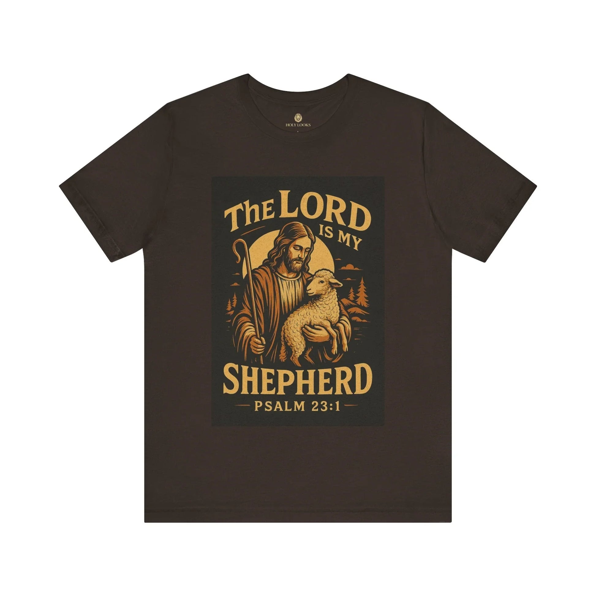 The Lord Is My Shepherd Tee – Psalm 23:1 Christian Shirt - Holy Looks