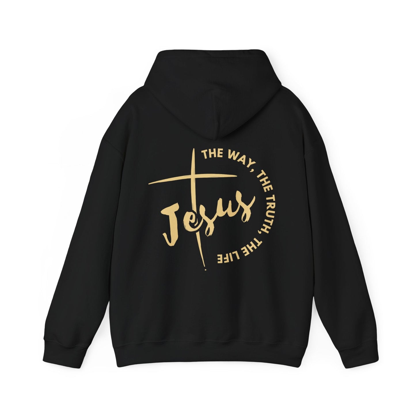The Way Truth Life Jesus Hoodie | John 14:6 Design - Holy Looks
