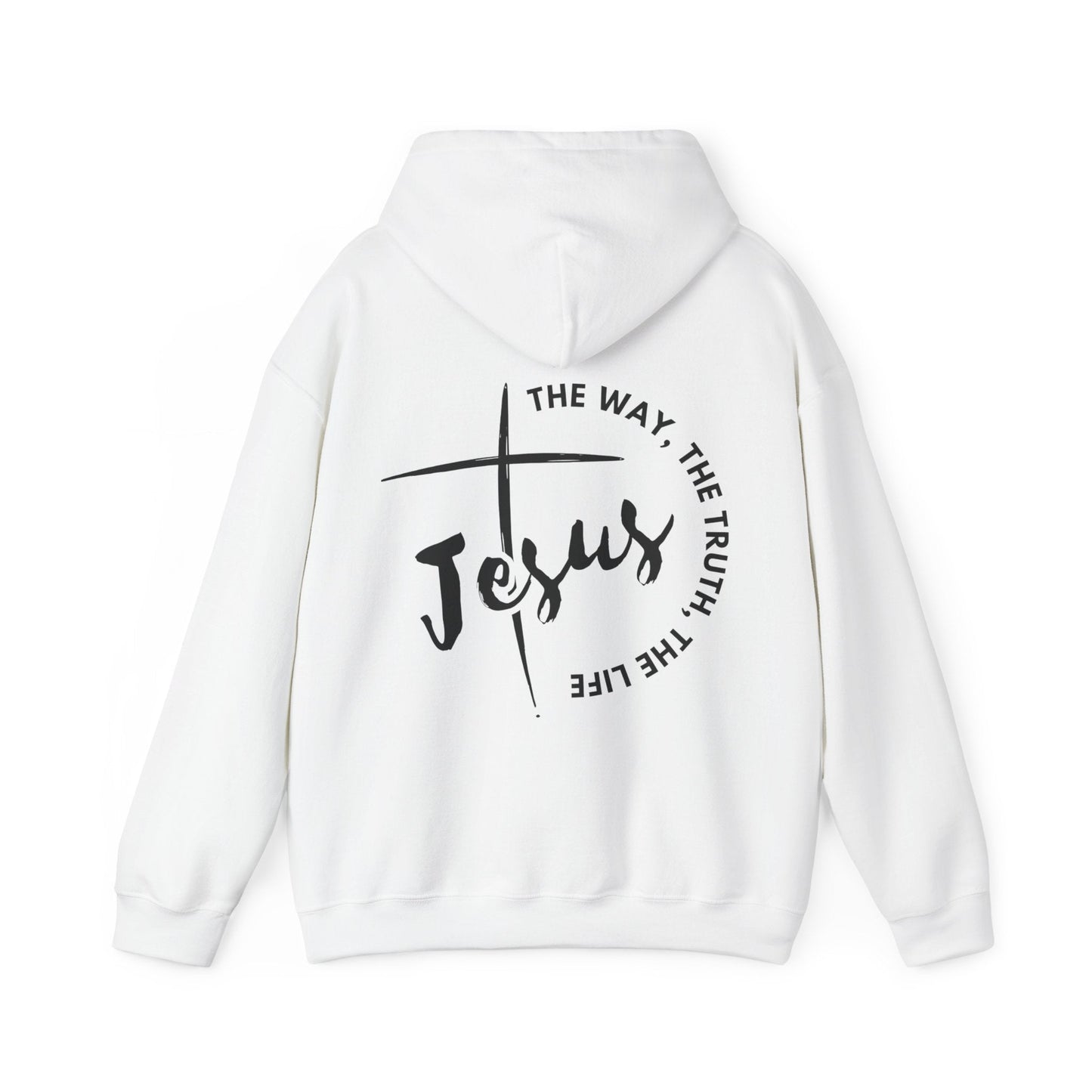 The Way Truth Life Jesus Hoodie | John 14:6 Design - Holy Looks