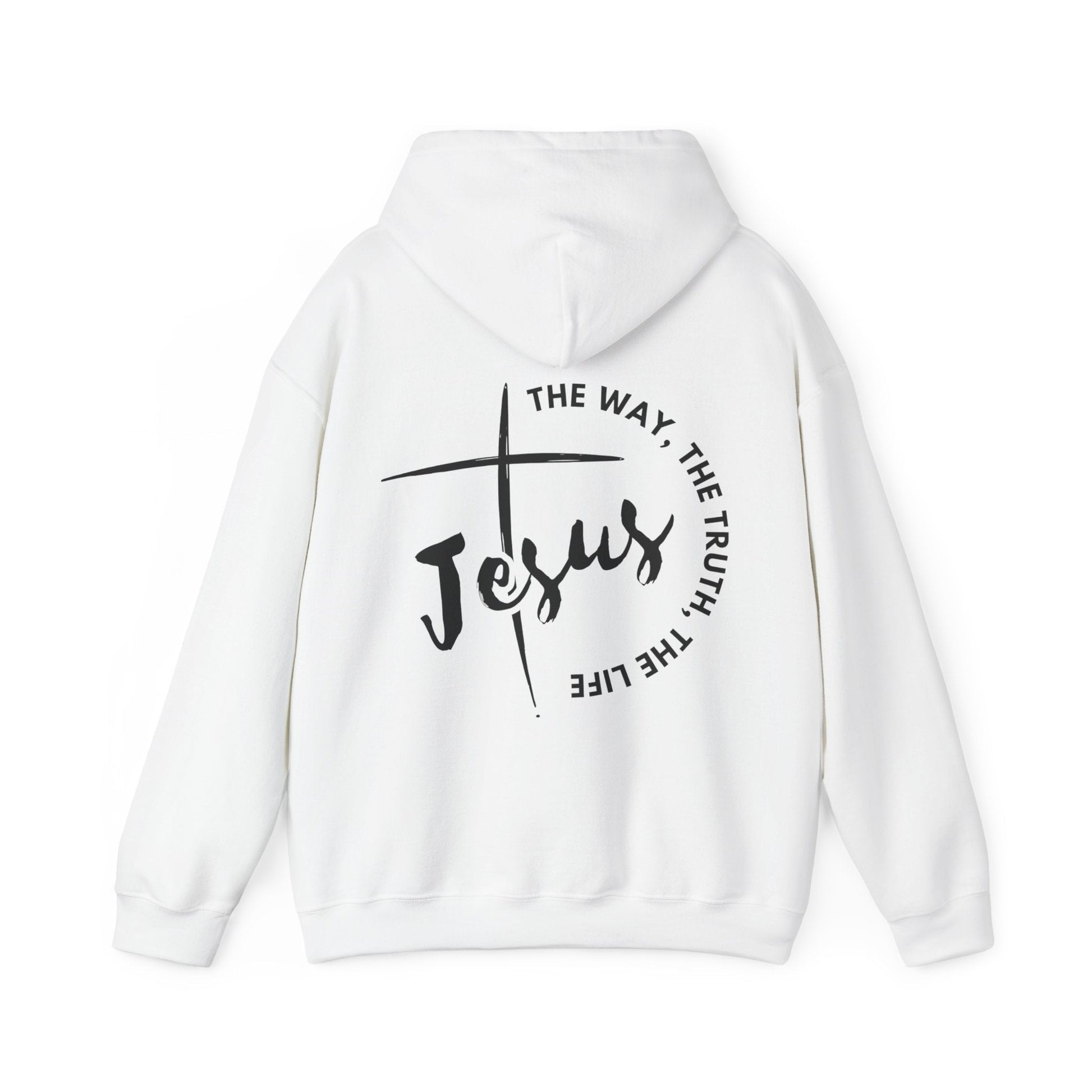 The Way Truth Life Jesus Hoodie | John 14:6 Design - Holy Looks