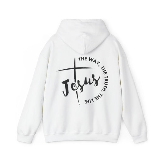 The Way Truth Life Jesus Hoodie | John 14:6 Design - Holy Looks