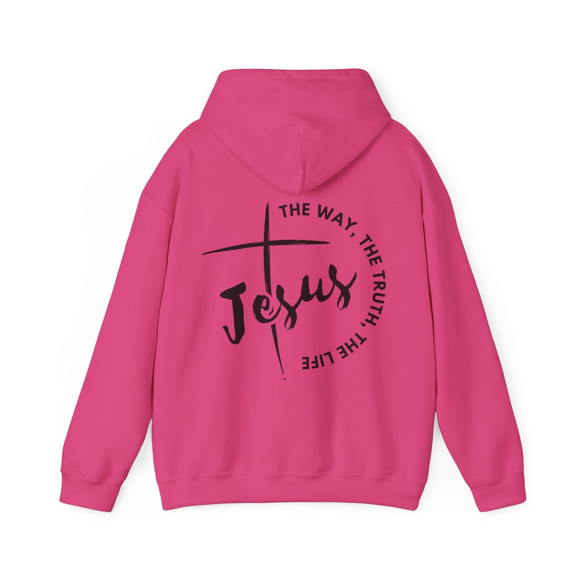 The Way Truth Life Jesus Hoodie | John 14:6 Design - Holy Looks