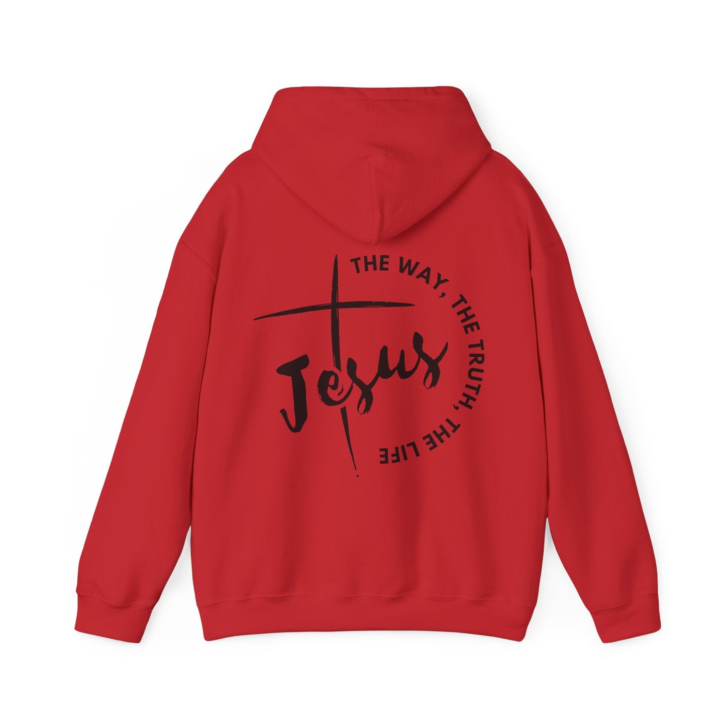 The Way Truth Life Jesus Hoodie | John 14:6 Design - Holy Looks