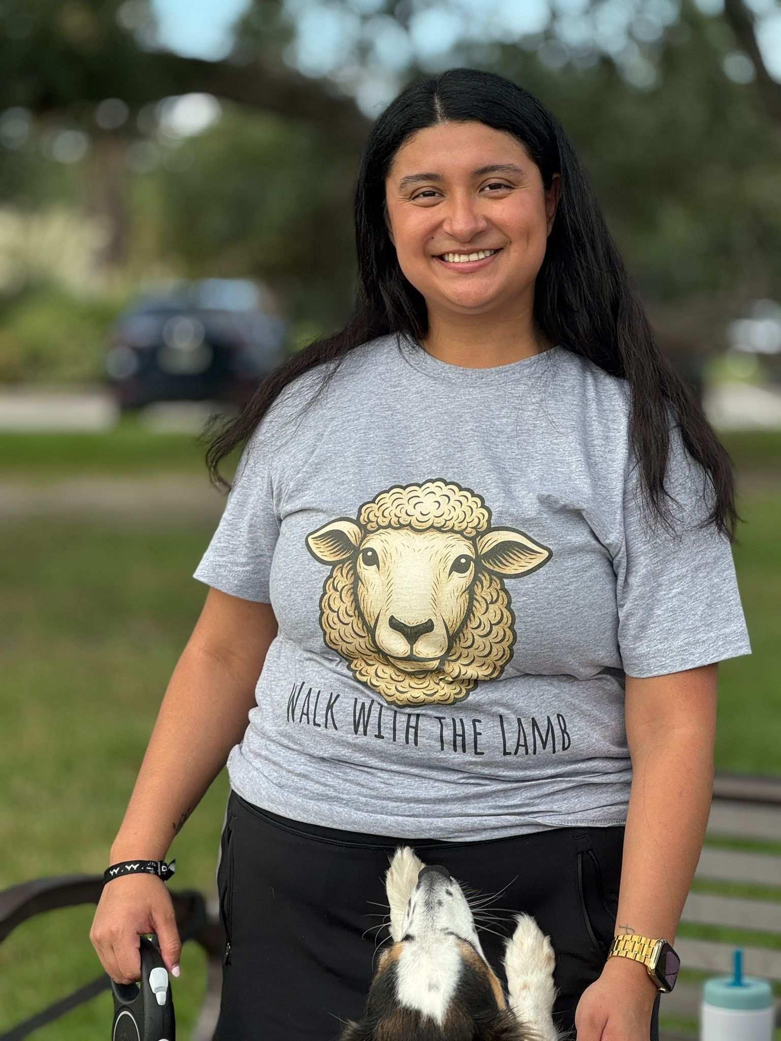 Walking with the Lamb | Protected by the Lion Tee - Holy Looks