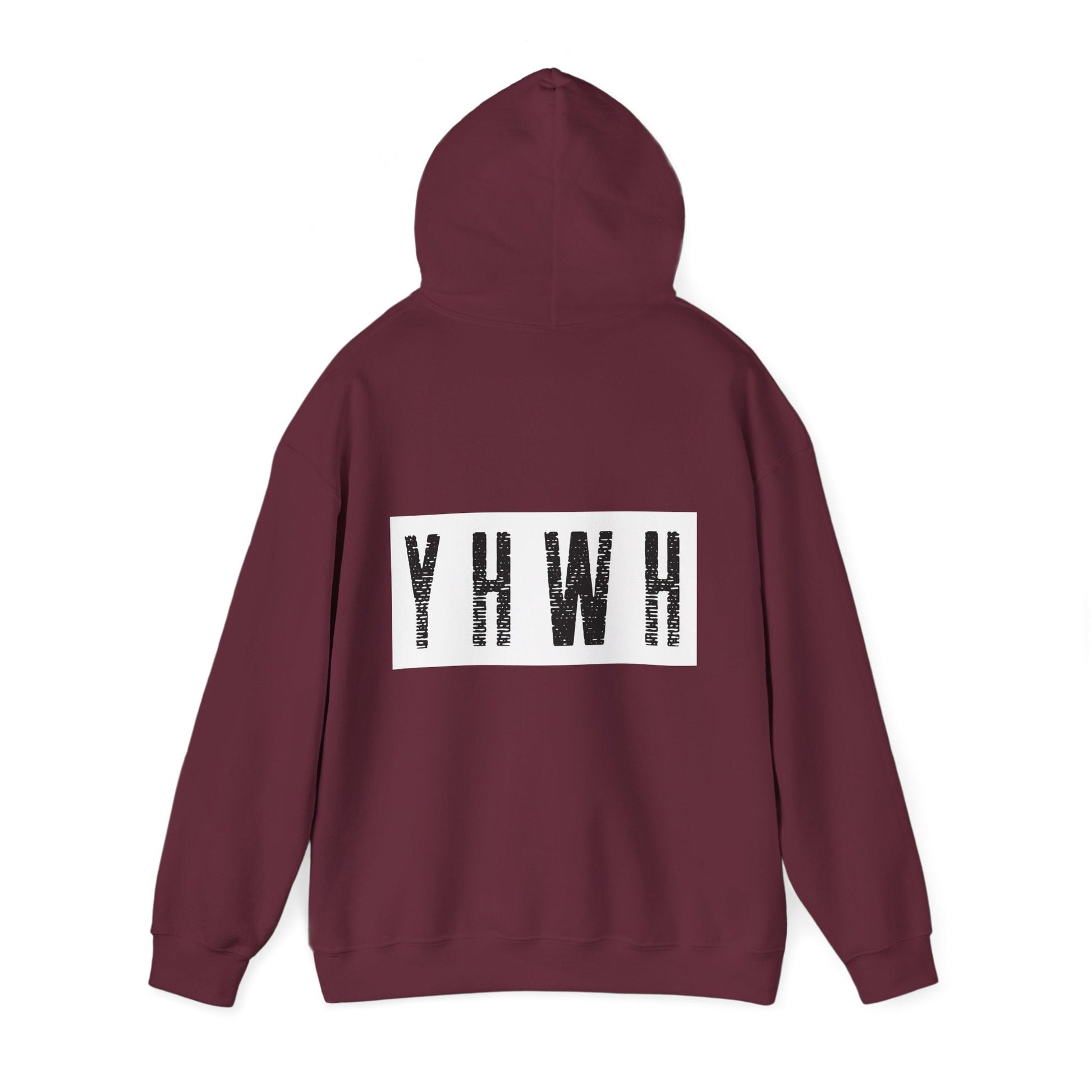 YHWH Hoodie – Minimalist Christian Sweatshirt - Holy Looks