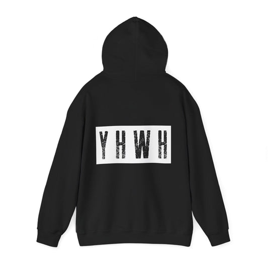 YHWH Hoodie – Minimalist Christian Sweatshirt - Holy Looks